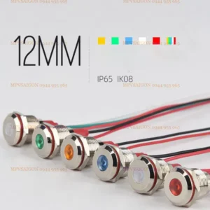 LED tín hiệu 12mm 220V có dây