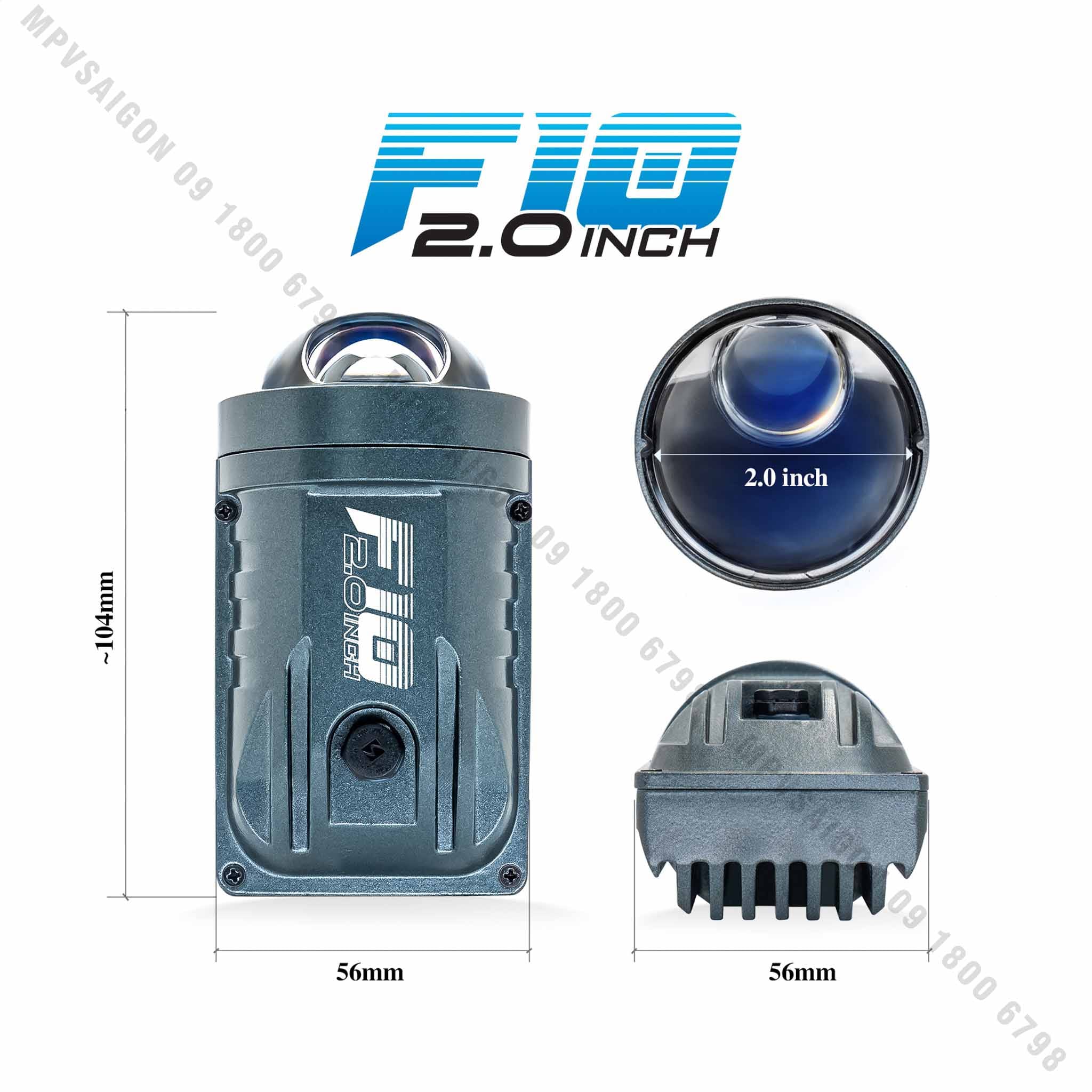 15 X-LIGHT F10 2.0 INCH MOTO