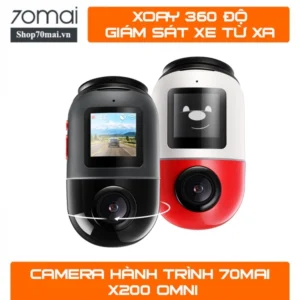 Camera hành trình xoay 360 độ 70mai OMNI X200