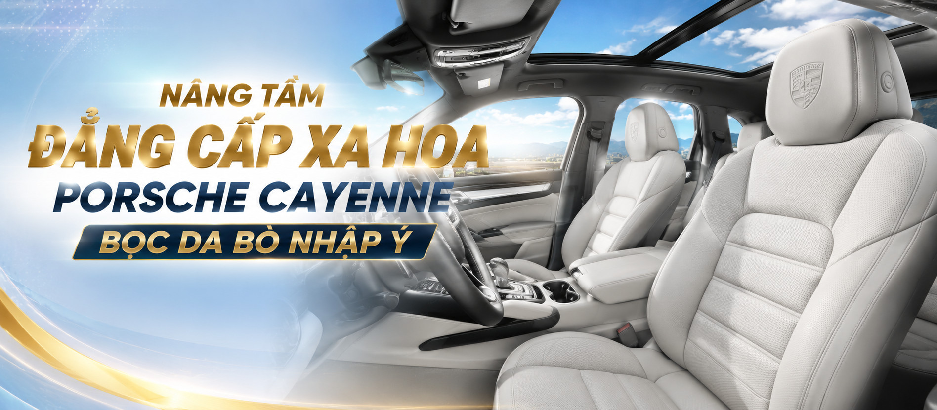boc da bo nhap y porsche cayenne