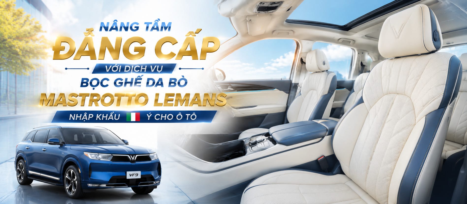 boc ghế da bo lemans audi q7