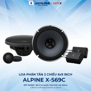 ALPINE X-S65C LOA PHÂN TẦN 2 CHIỀU 6.5 INCH