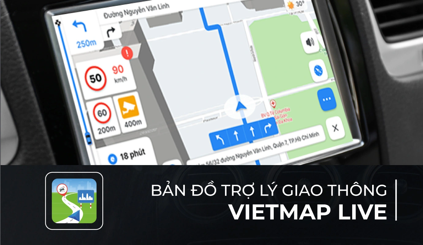Android Box VIETMAP BS10 ( kèm Vietmap Live chính hãng ) 
