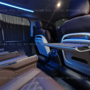 Bàn ăn bàn làm việc xếp gọn lưng ghế xe Ford Tourneo