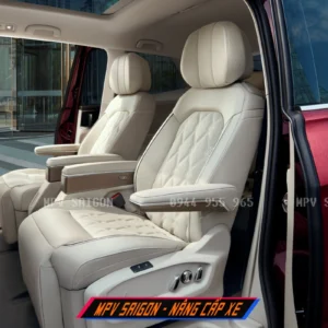 Ghế captain limousine mẫu Viloran: trông đơn giản mà ngồi siêu thoải mái full tính năng