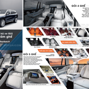 Biến Mercedes GLS thành Maybach: Nội thất limousine, tiện nghi cao cấp và công thái học