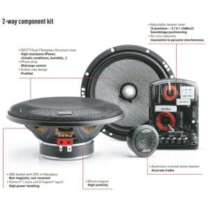 Focal 165 AS- Loa 2 đường tiếng nhập môn âm thanh xe hơi