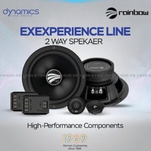 Bộ loa Rainbow EL- C260S thay thế loa zin lắp cánh cửa xe
