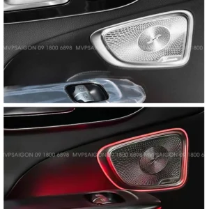 Bộ ốp loa có Ambient LED for Benz C Class C200 C260 C300 2022-2023 mới nhất 2026