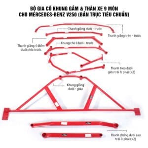 Bộ thanh giằng cân bằng xe Mercedes Benz V250