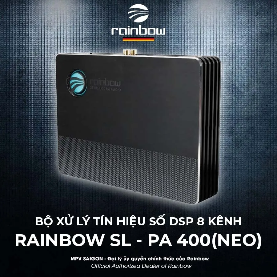 Bộ xử lý tín hiệu số 8 kênh DSP Rainbow SL - PA 400(NEO) tại MPVSAIGON chính hãng