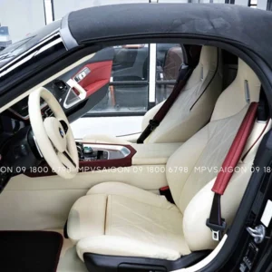 Bọc da ghế & đổi màu nội thất BMW