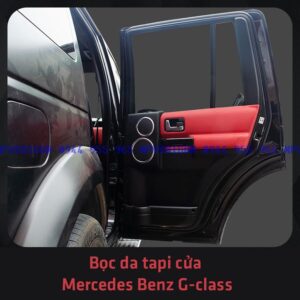 Bọc da tapi tapli cửa các dòng xe sang Porsche, AUDI, BMW, Mercedes- Benz, Range Rover, Maserati
