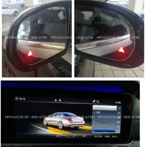 Cảnh Báo Điểm Mù Blind Spot Assist Chính Hãng Mercedes cho xe C - GLC - GLE - GLS