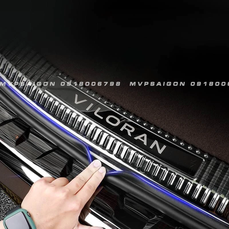 COMBO ỐP INOX CHỐNG TRẦY BẬC LÊN XUỐNG VOLKSWAGEN VILORAN