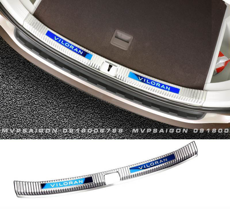COMBO ỐP INOX CHỐNG TRẦY BẬC LÊN XUỐNG VOLKSWAGEN VILORAN