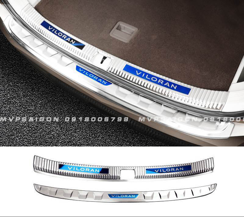 COMBO ỐP INOX CHỐNG TRẦY BẬC LÊN XUỐNG VOLKSWAGEN VILORAN