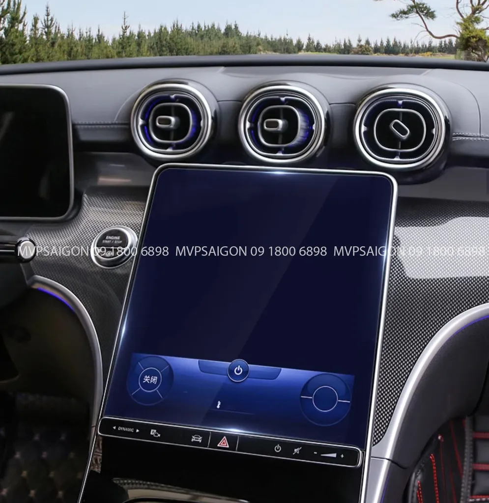 Dán PPF nội thất Benz C-class GLC C200 C300 MPV SAIGON hình 16