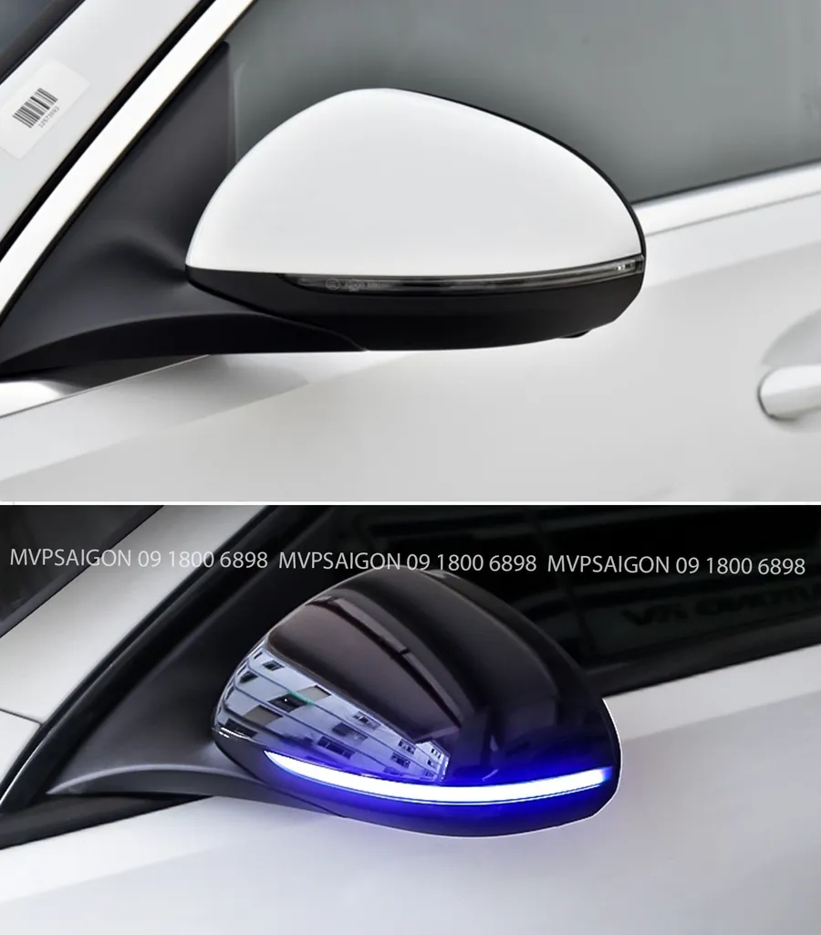 Đèn LED chạy dòng nước gương chiếu hậu Benz C class C200 C300 2022~2023 - Ảnh 6