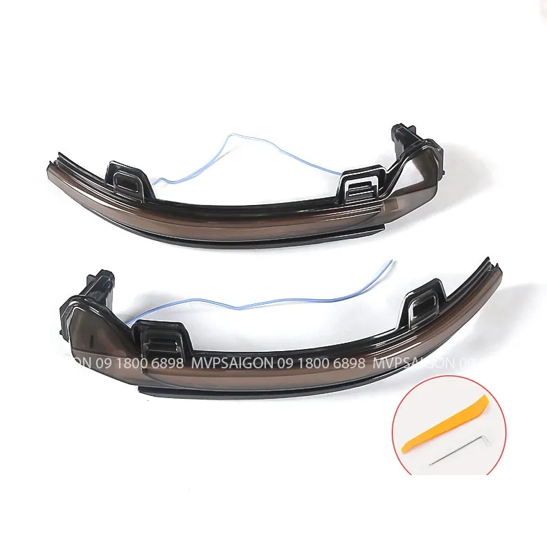 Đèn LED chạy dòng nước gương chiếu hậu Benz C class C200 C300 2022~2023 - Ảnh 4