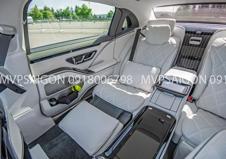 Độ Benz W223 S400 S450 lên S480 nâng cấp 5 chỗ thành thương gia 4 chỗ - Ảnh 7