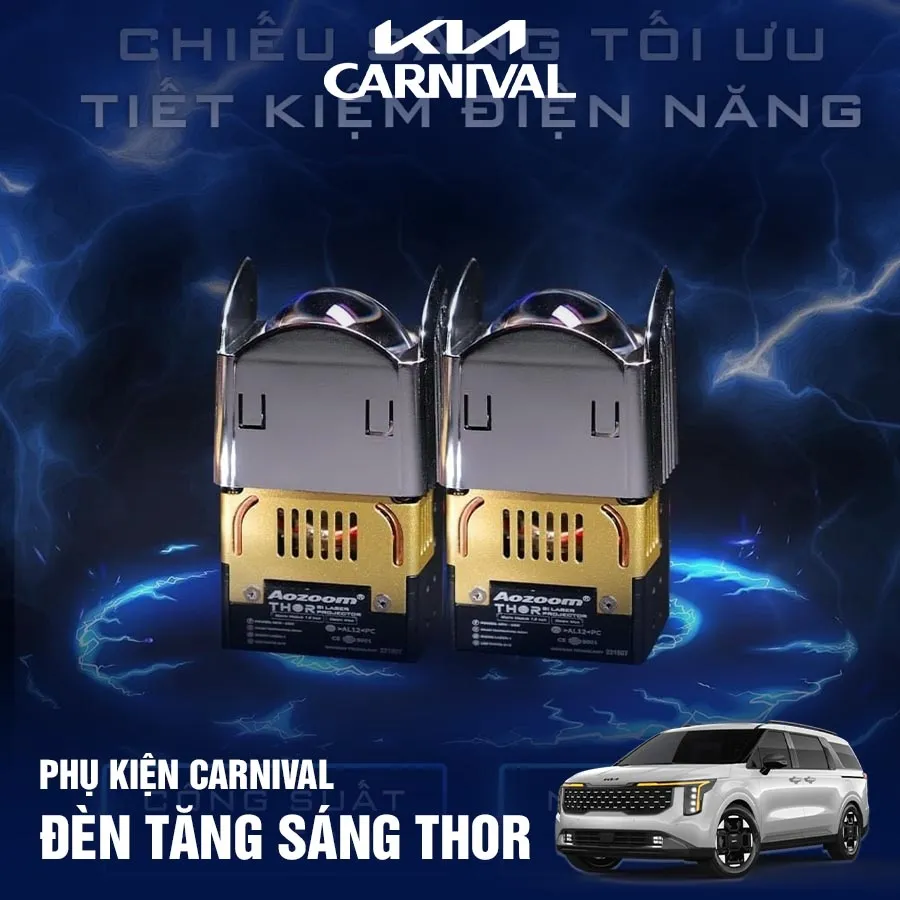 ĐỘ ĐÈN CHO KIA CARNIVAL 2025: GIẢI PHÁP TĂNG SÁNG HIỆU QUẢ - Ảnh 7