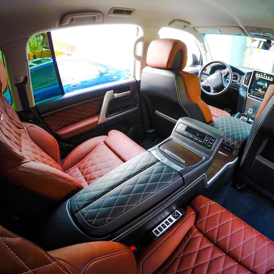 Bọc Da Nội Thất Land Cruiser