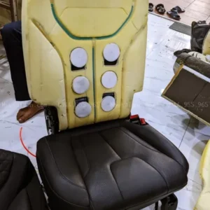 Độ Massage cho ghế xe Huyndai Santafe