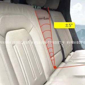 Độ ngả lưng ghế hàng hai Land Rover Defender