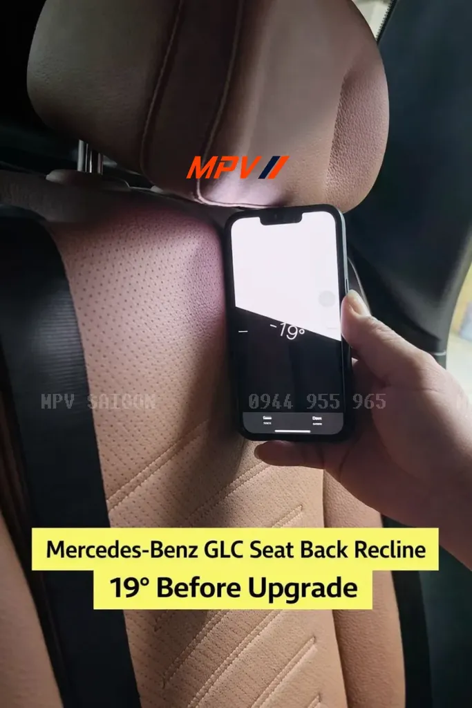 Độ Ngả Lưng Ghế Sâu Hơn Cho Mercedes-Benz GLC – Giải Pháp Đơn GiảnHiệu Quả - Ảnh 6