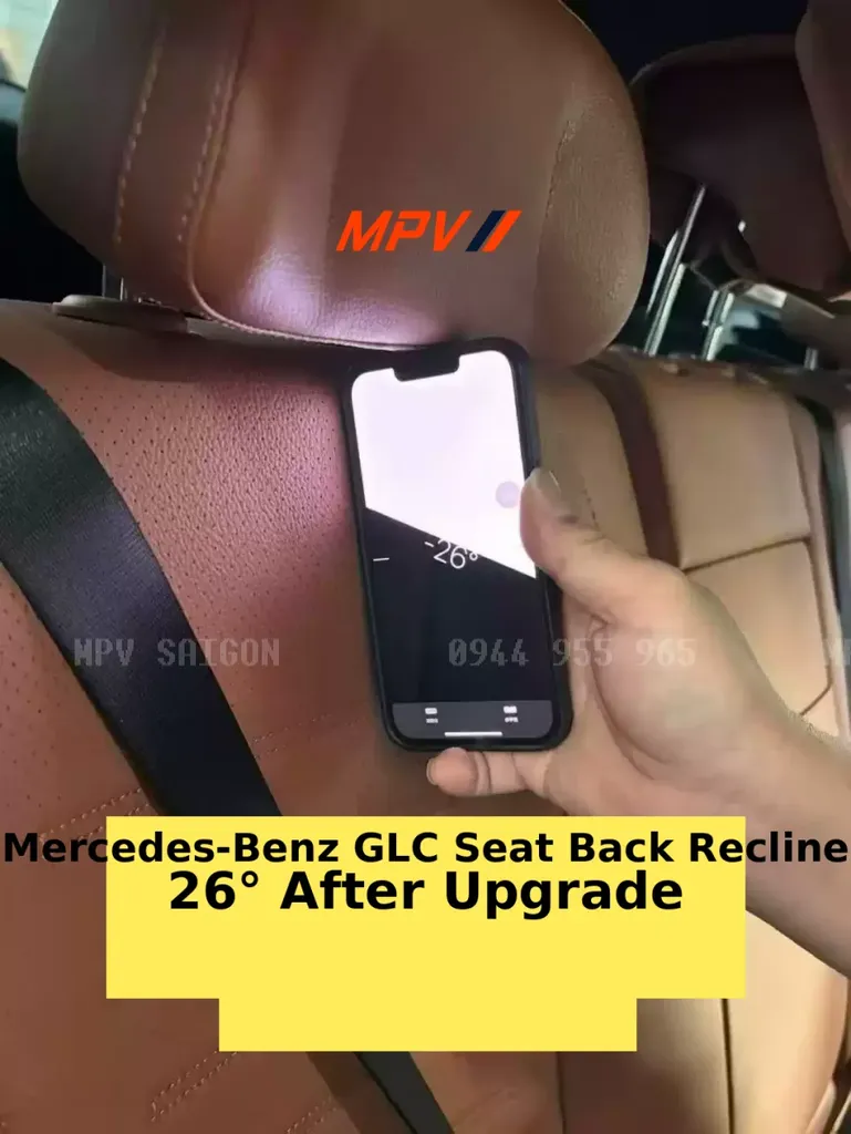 Độ Ngả Lưng Ghế Sâu Hơn Cho Mercedes-Benz GLC – Giải Pháp Đơn GiảnHiệu Quả - Ảnh 5