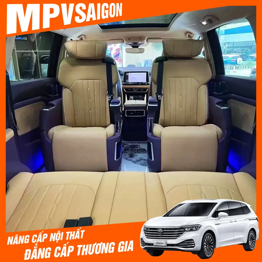 độ nội thất thương gia limousine Viloran