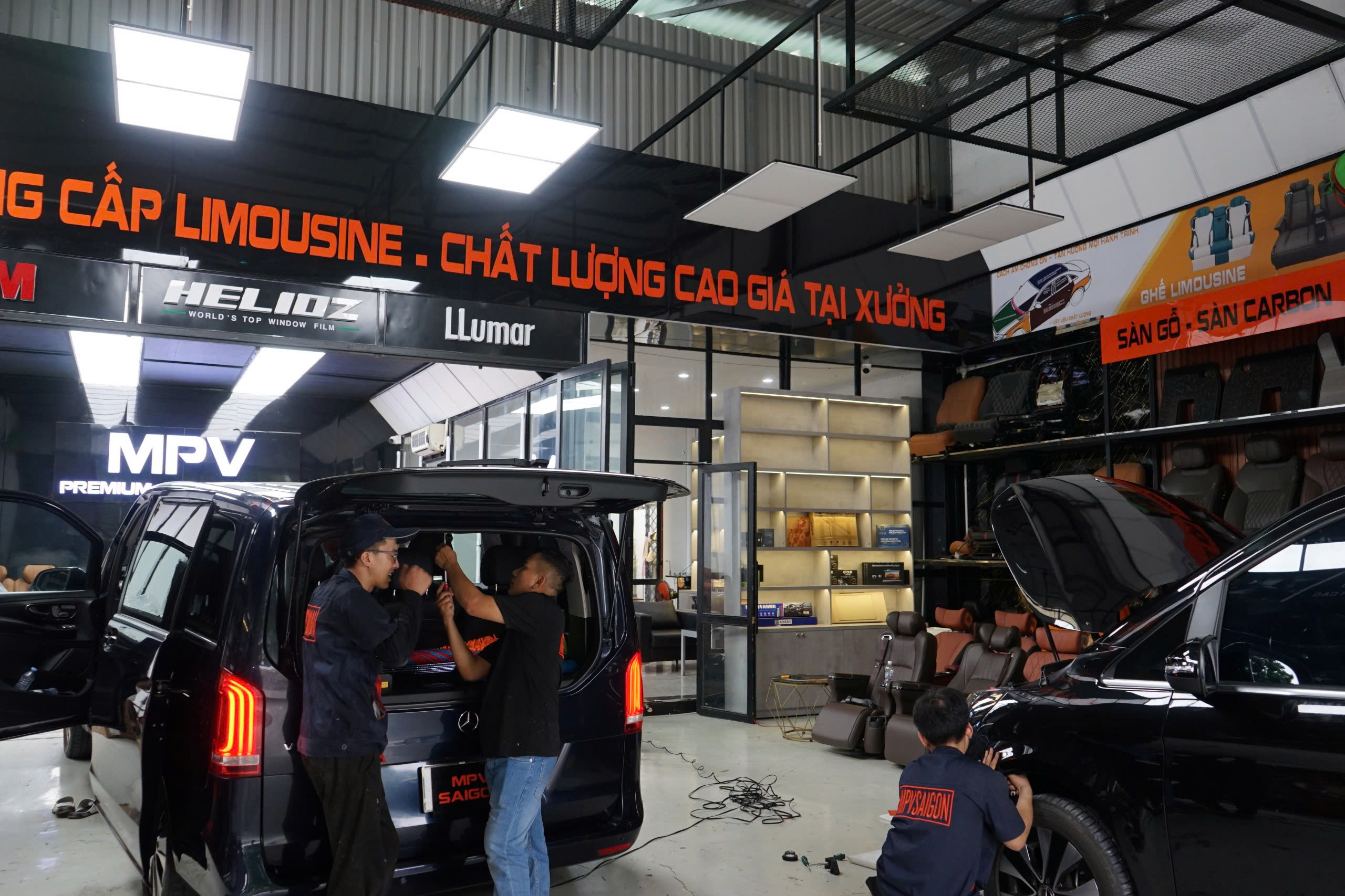 ĐỔI MÀU NỘI THẤT Ô TÔ TẠI MPVSAIGON: NÂNG TẦM KHÔNG GIAN SANG TRỌNG CHO XẾ YÊU