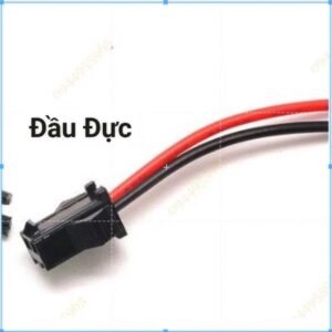 COMBO 50 dây giắc SM 2 chân đực cái nối nhanh_Đầu đực