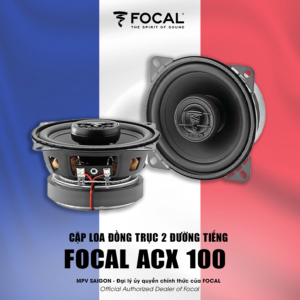 FOCAL ACX 100: bộ loa đồng trục cơ bản