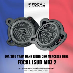 FOCAL ISUB MBZ 2 – BỘ SUB HƠI ẨN SÀN CAO CẤP CHUYÊN DỤNG CHO MERCEDES-BENZ