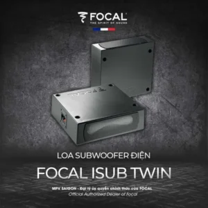 FOCAL ISUB TWIN - LOA SUB HƠI DÀNH CHO Ô TÔ