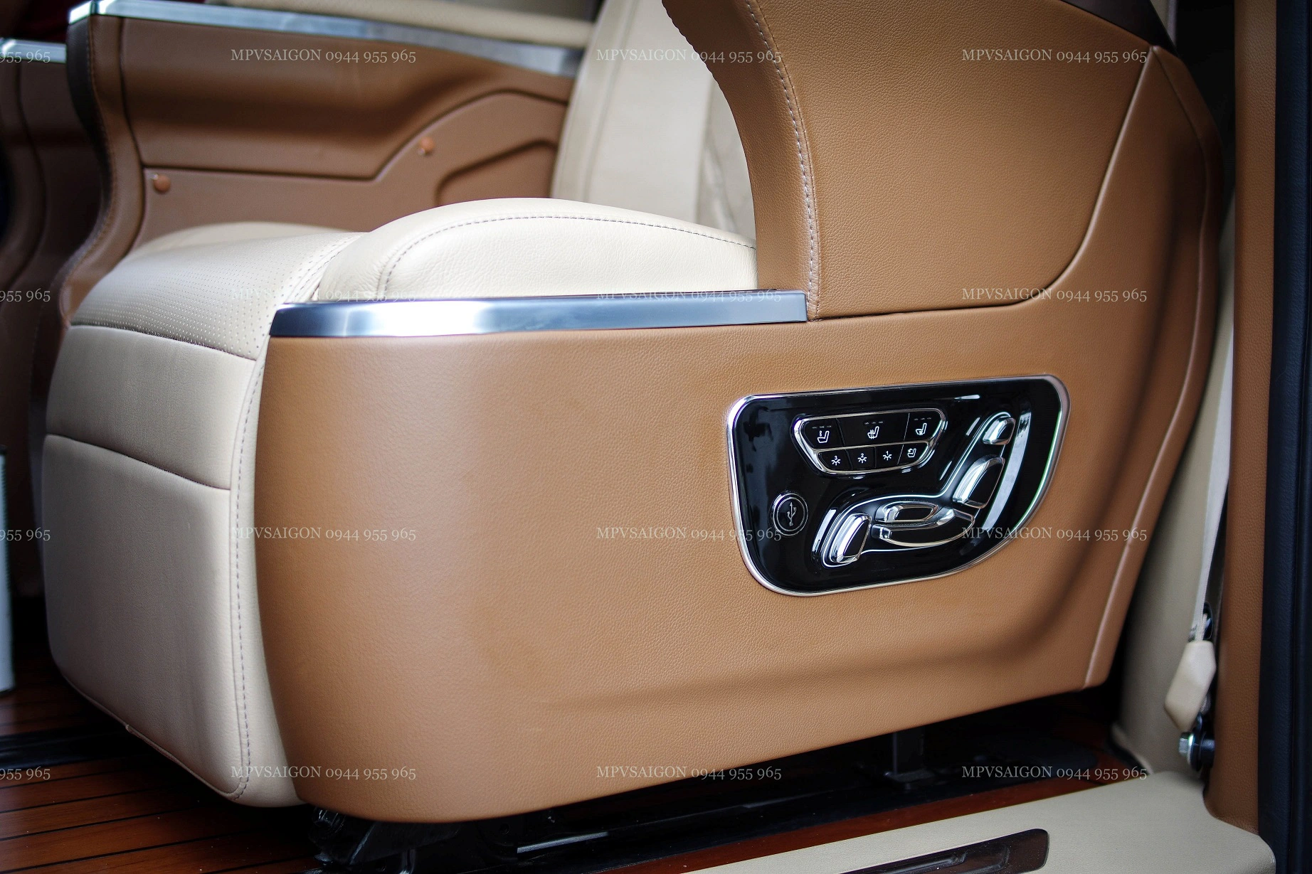 Nâng cấp ghế - độ ghế Limousine Kia Sedona
