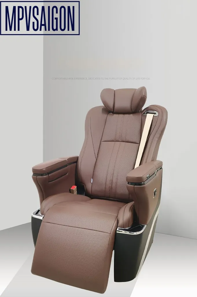 Nâng cấp ghế Limousine Mercedes V250 mẫu Alphard - Ảnh 2