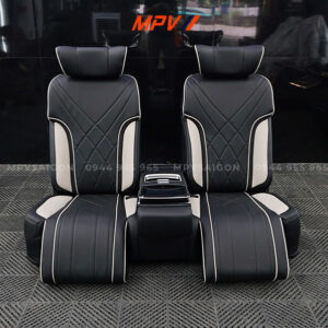 GHẾ LIMOUSINE SOFA BZ TRẮNG ĐEN TẠI MPVSAIGON