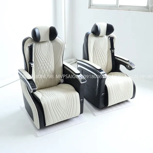 Ghế Limousine thương gia có bàn xếp gọn trong tay ghế - Ảnh 3