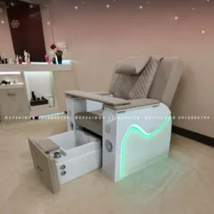 Ghế nails cao cấp tích hợp massage kiểu dáng sofa