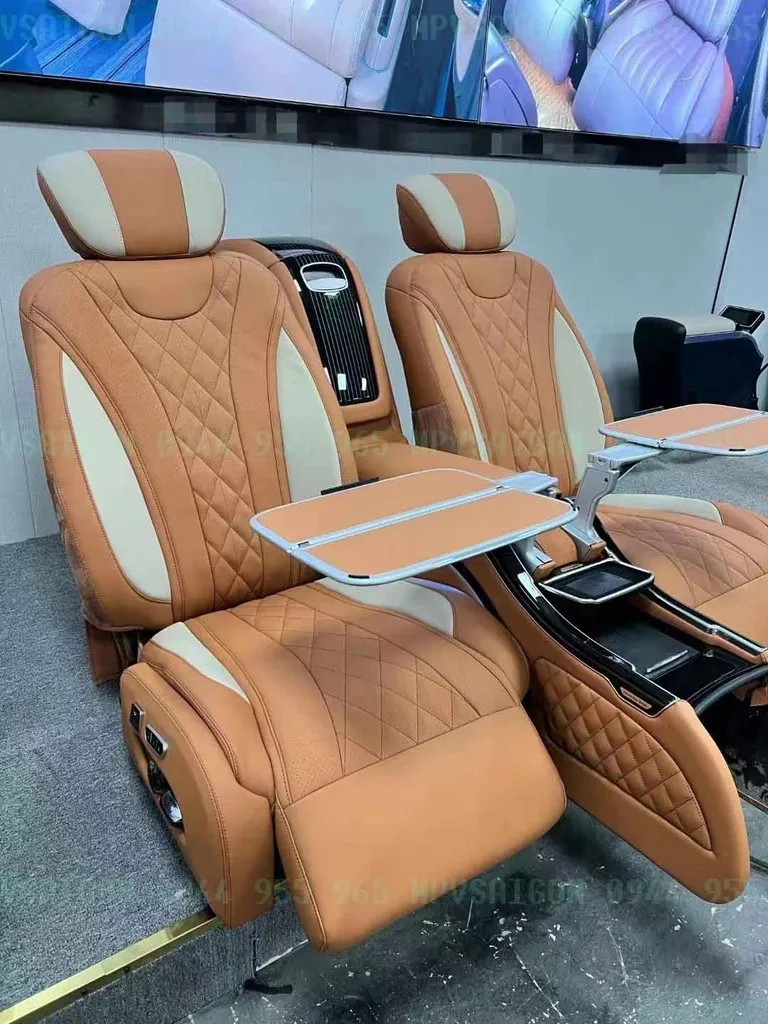 Hình ảnh hàng ghế thương gia Limousine Mercedes GLS450 hình 8