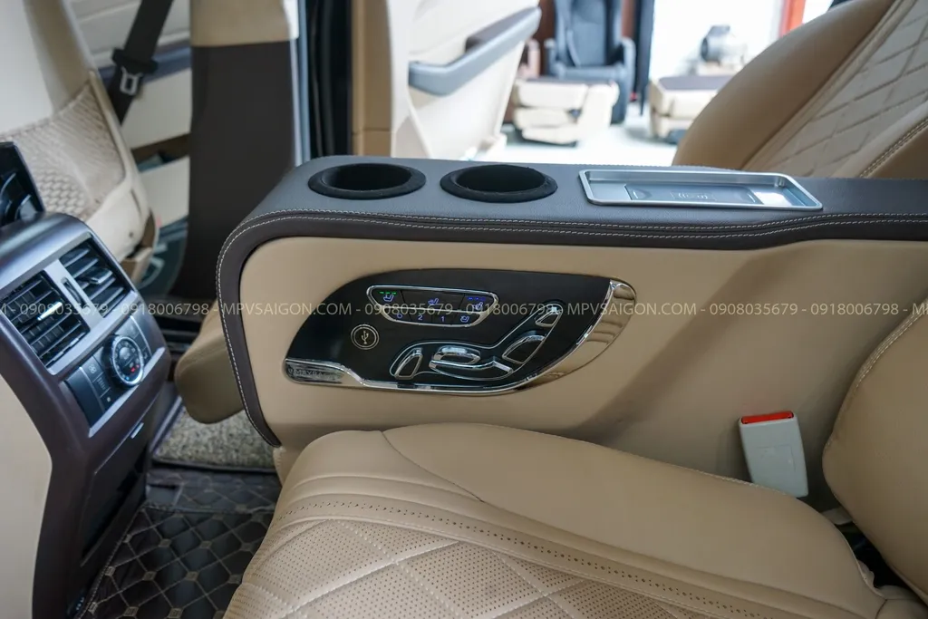 GLS400 Nâng cấp ghế Limousine - Trung tâm độ nội thất xe cao cấp MPVSAIGON - Ảnh 4