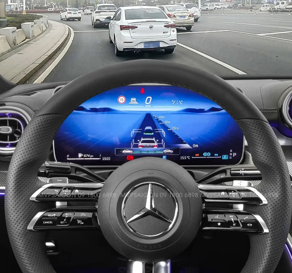 Hệ thống Adaptive Control Driving Dssistance Benz C Class C200 C260 C300 hình 8