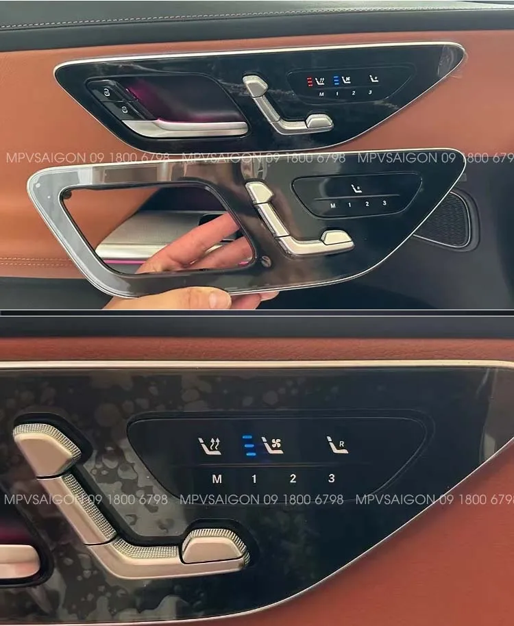 Quạt gió mát ghế - sưởi nhiệt ghế xe Mercedes Benz C-class E-class GLC GLB