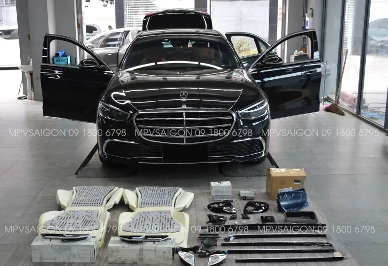 Quạt gió mát ghế - sưởi nhiệt ghế xe Mercedes Benz C-class E-class GLC GLB