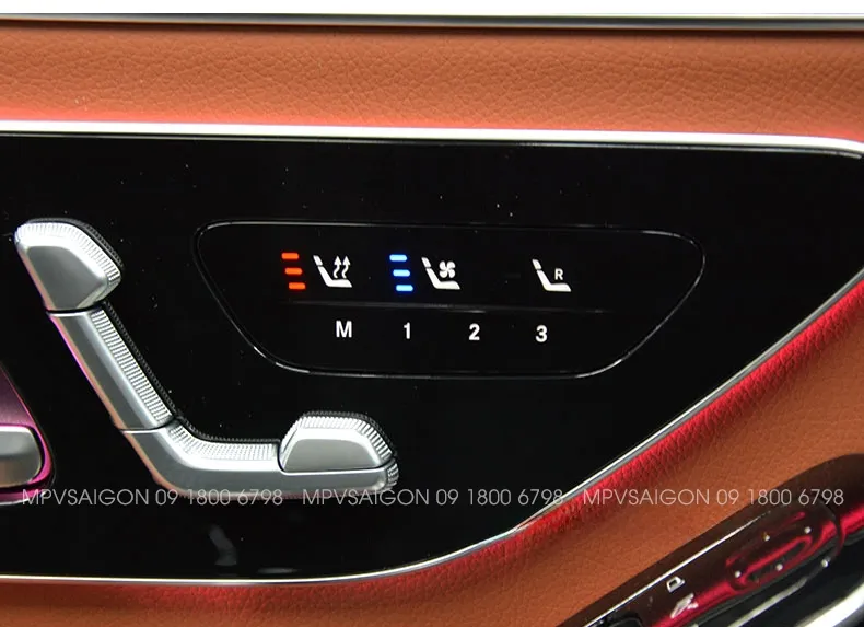 Quạt gió mát ghế - sưởi nhiệt ghế xe Mercedes Benz C-class E-class GLC GLB