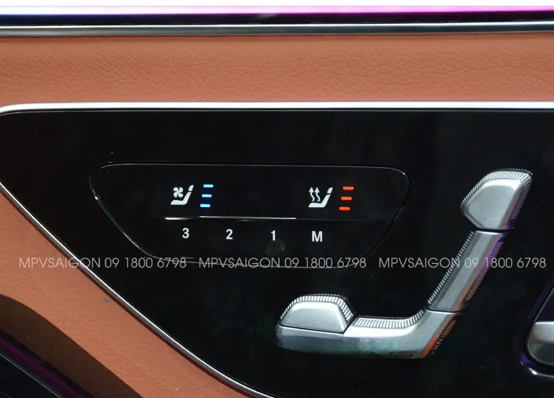 Quạt gió mát ghế - sưởi nhiệt ghế xe Mercedes Benz C-class E-class GLC GLB