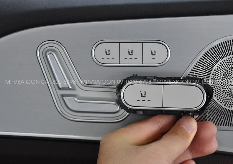 Quạt gió mát ghế - sưởi nhiệt ghế xe Mercedes Benz C-class E-class GLC GLB